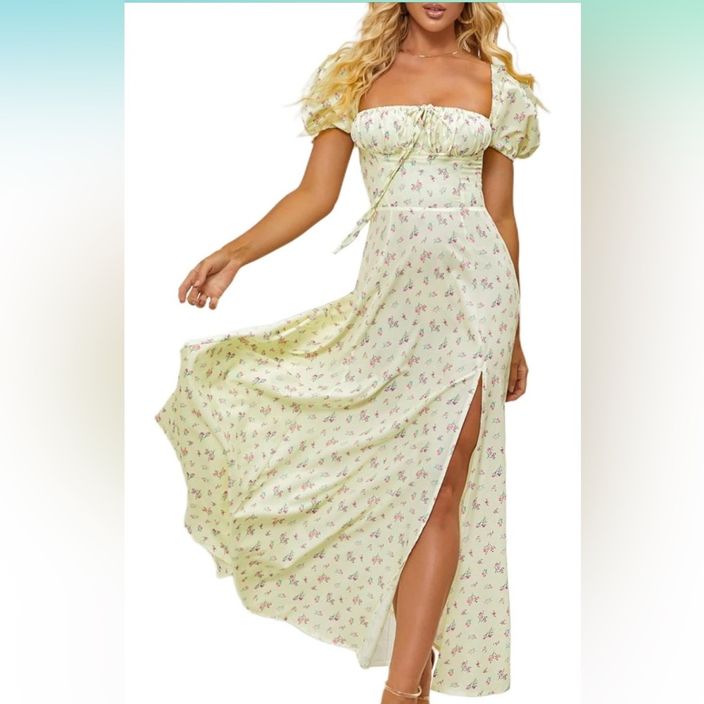 Maxi Yellow Dress